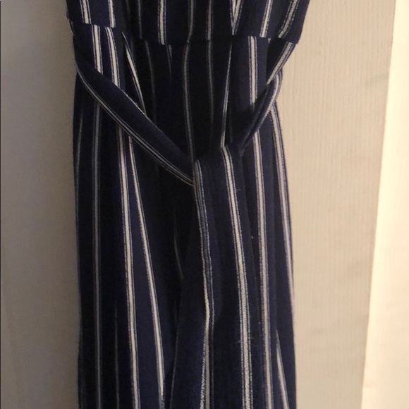 White and blue striped romper - Picture 5 of 5